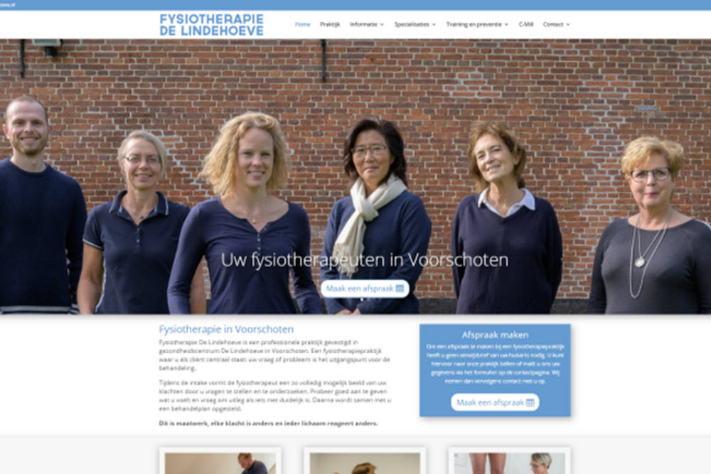 Nieuwe website